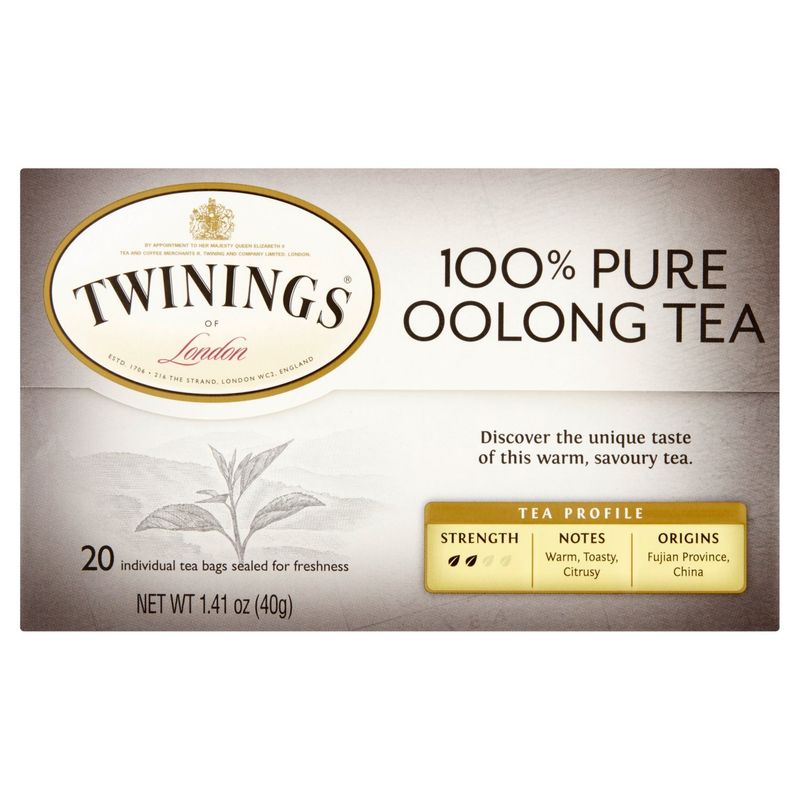 Twinings Pure Oolong Tea, 20 count, 1.41 oz