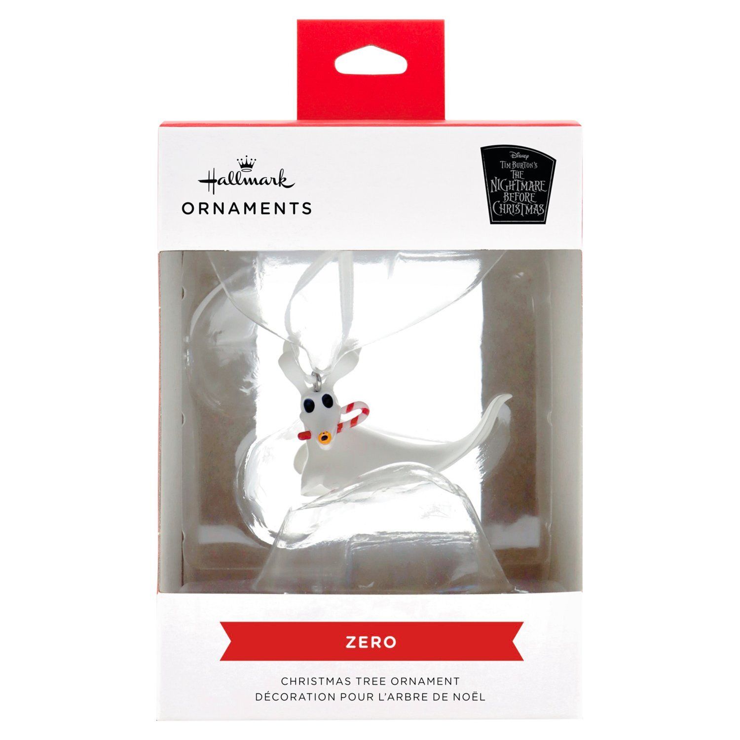 Hallmark Disney Tim Burton's the Nightmare Before Christmas Zero Christmas Tree Ornament
