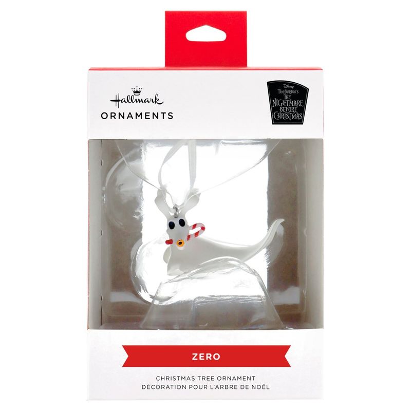 Hallmark Disney Tim Burton's the Nightmare Before Christmas Zero Christmas Tree Ornament
