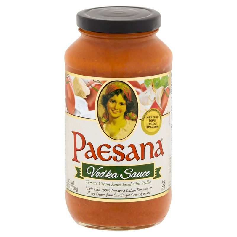 Paesana Vodka Sauce, 25 oz