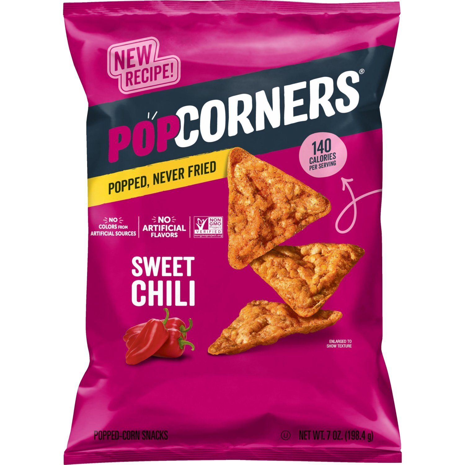 PopCorners Popped-Corn Snack Sweet Chili 7 Oz