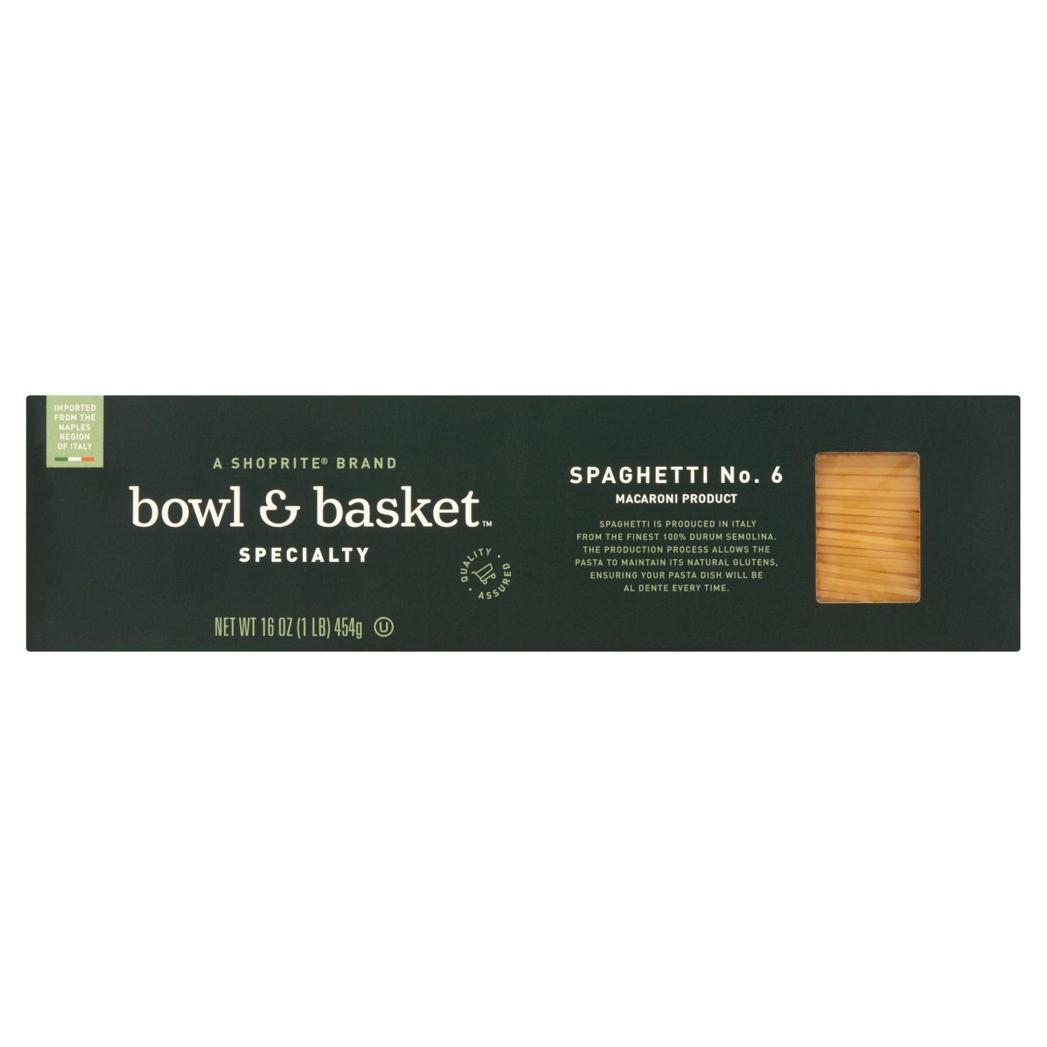 Bowl &amp; Basket Specialty Spaghetti No. 6 Pasta, 16 oz