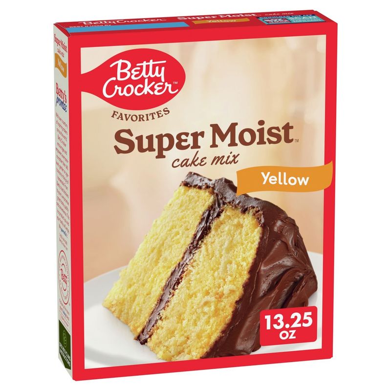 Betty Crocker Super Moist Favorites Yellow Cake Mix, 13.25 oz