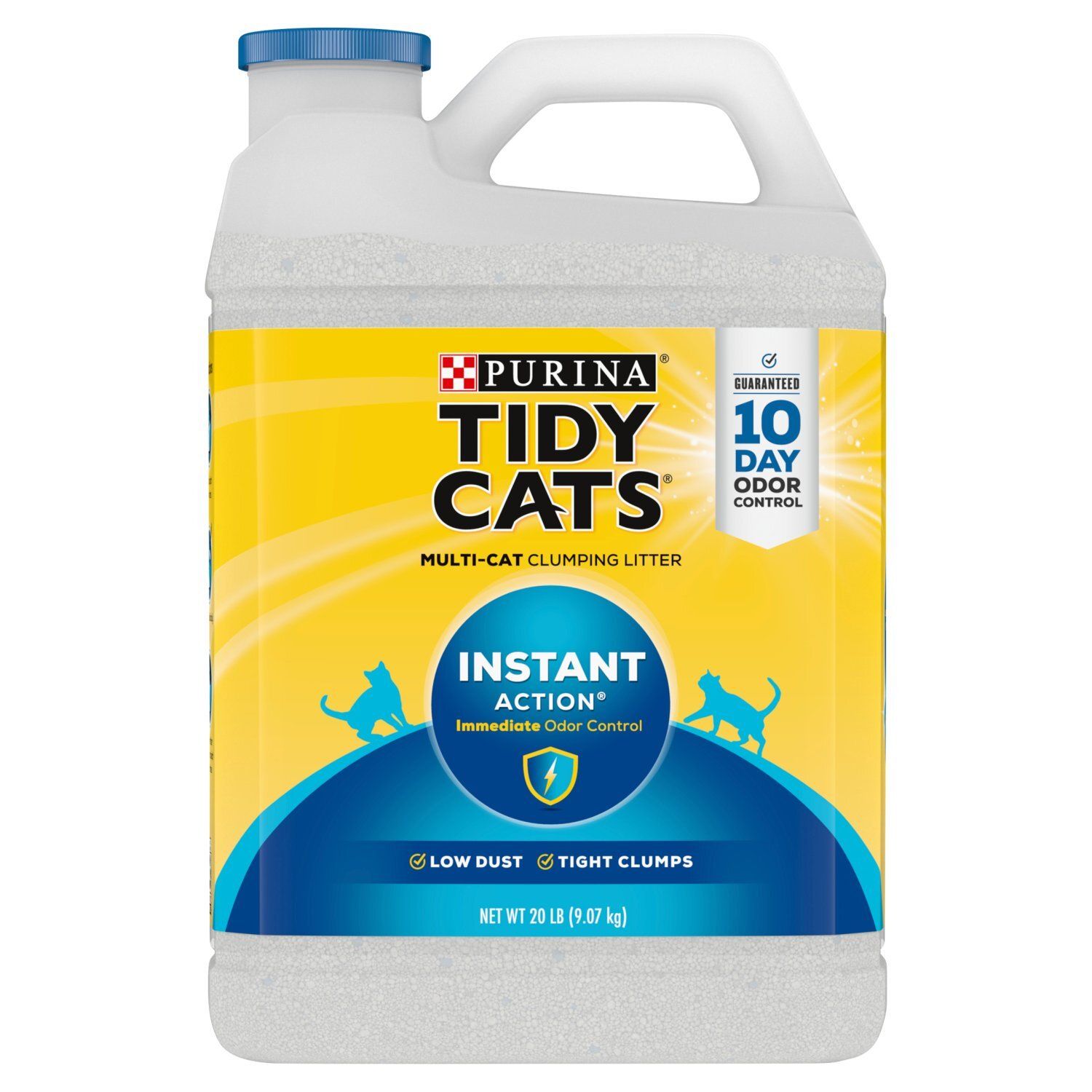 Purina Tidy Cats Instant Action Multi-Cat Clumping Litter, 20 lb