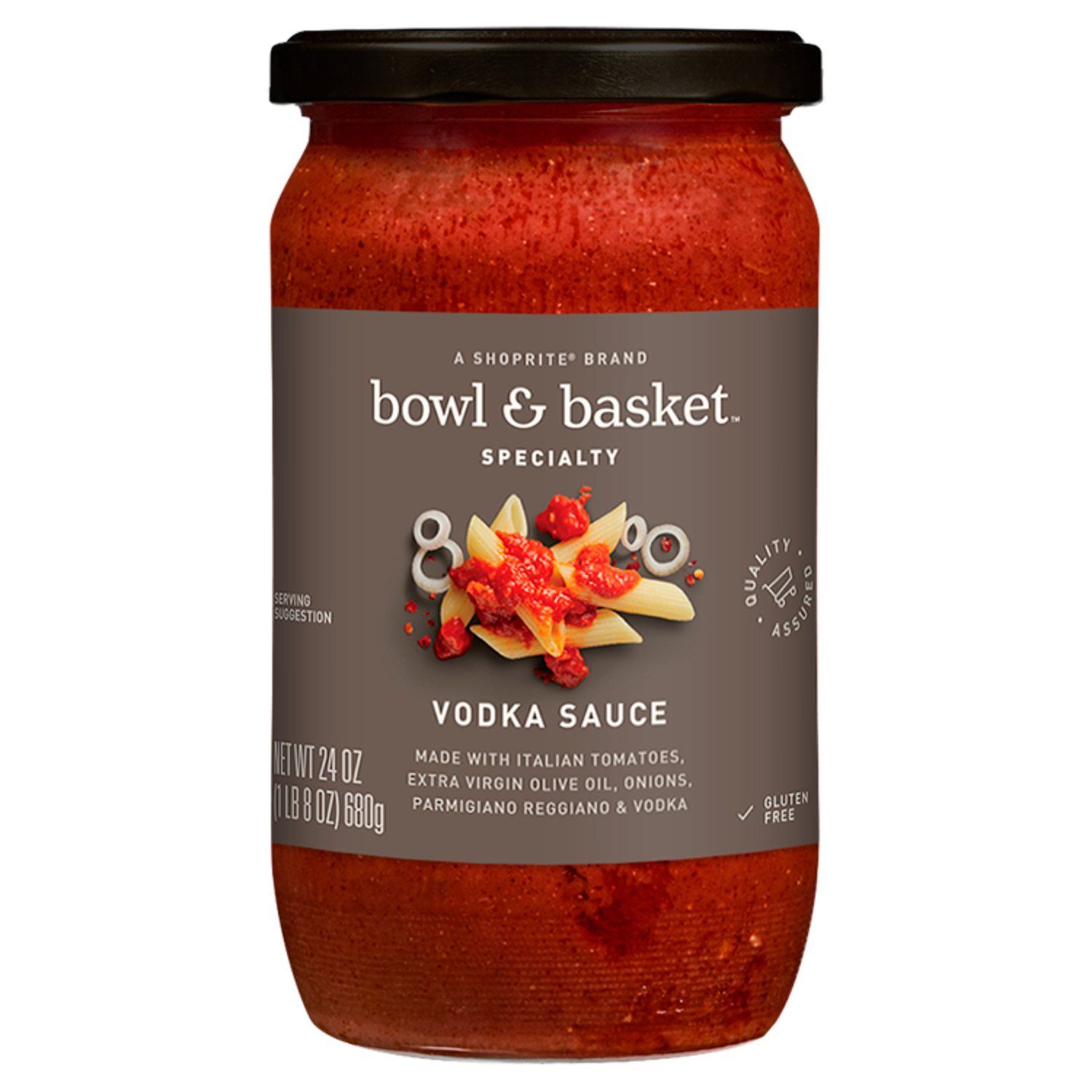 Bowl &amp; Basket Specialty Vodka Sauce, 24 oz