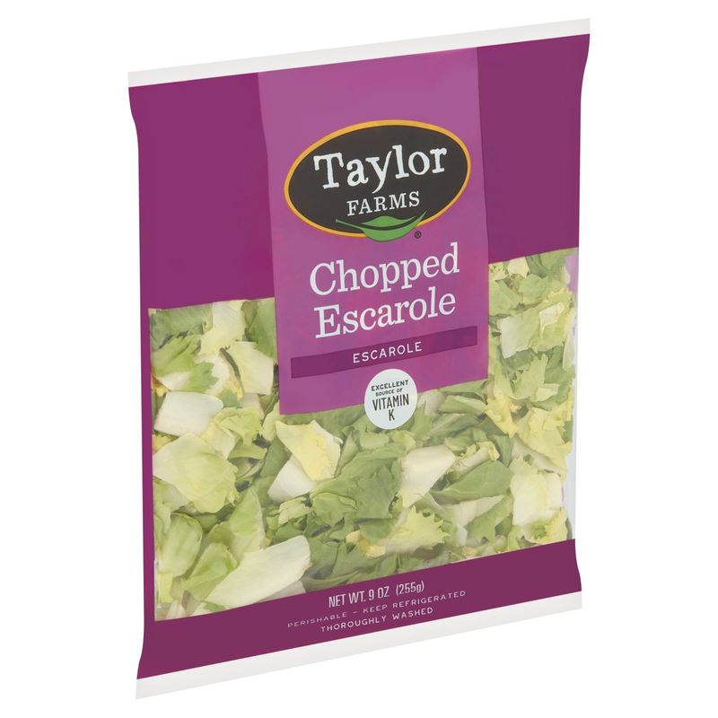 Taylor Farms Chopped Escarole, 9 oz
