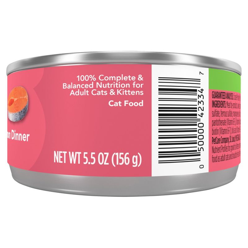 Purina Friskies Paté Salmon Dinner Cat Food, 5.5 oz