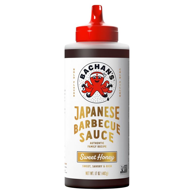 Bachan's Sweet Honey Japanese Barbecue Sauce, 17 oz