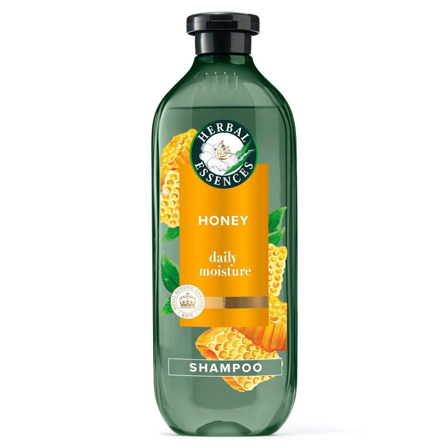 Herbal Essences Honey Daily Moisture Sulfate Free Shampoo, 13.5 fl oz, Nourishes Dry Hair, with Cer