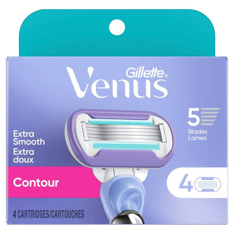 Gillette Venus Contour Extra Smooth Cartridges, 4 count