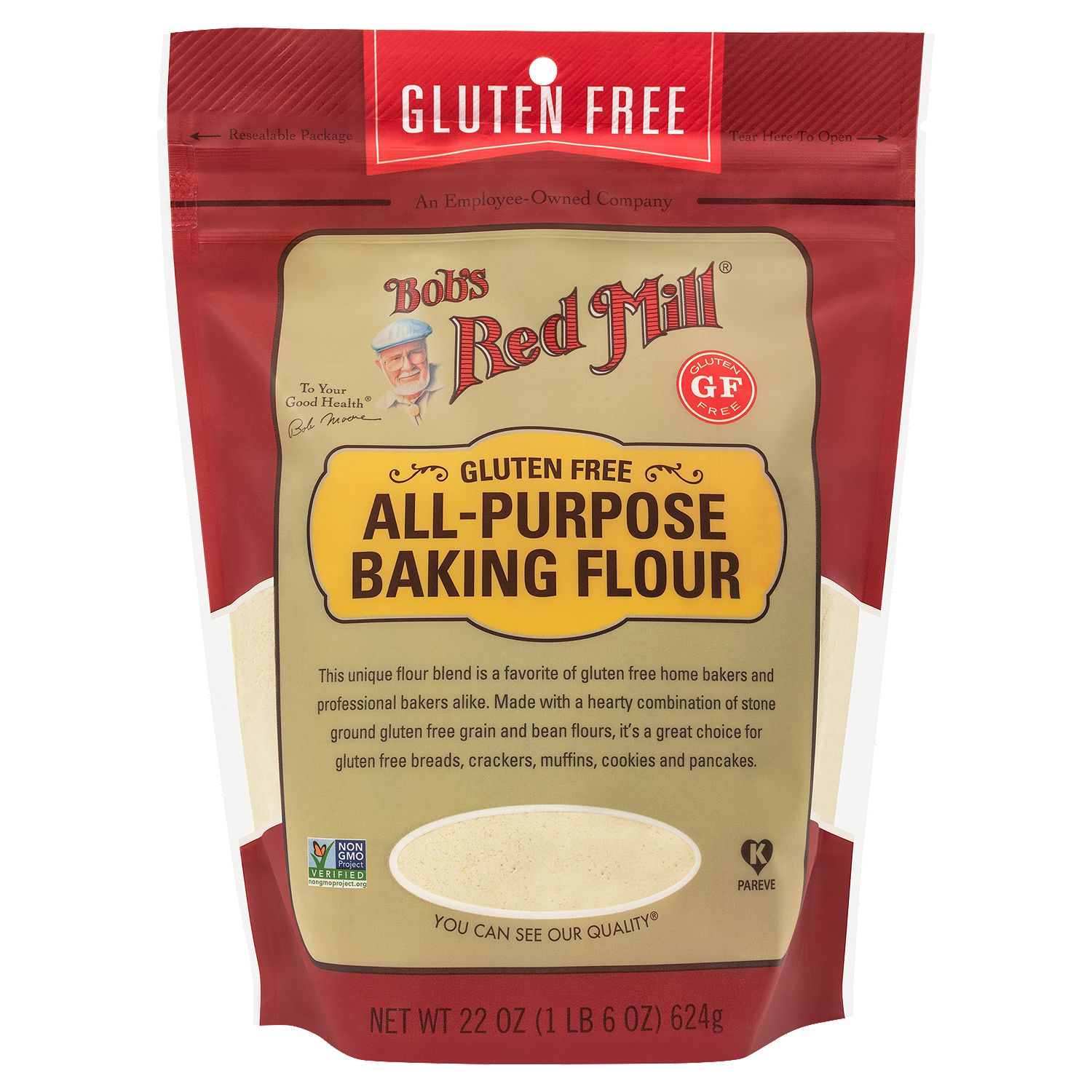 Bob's Red Mill Gluten Free All Purpose Baking Flour, 22 oz