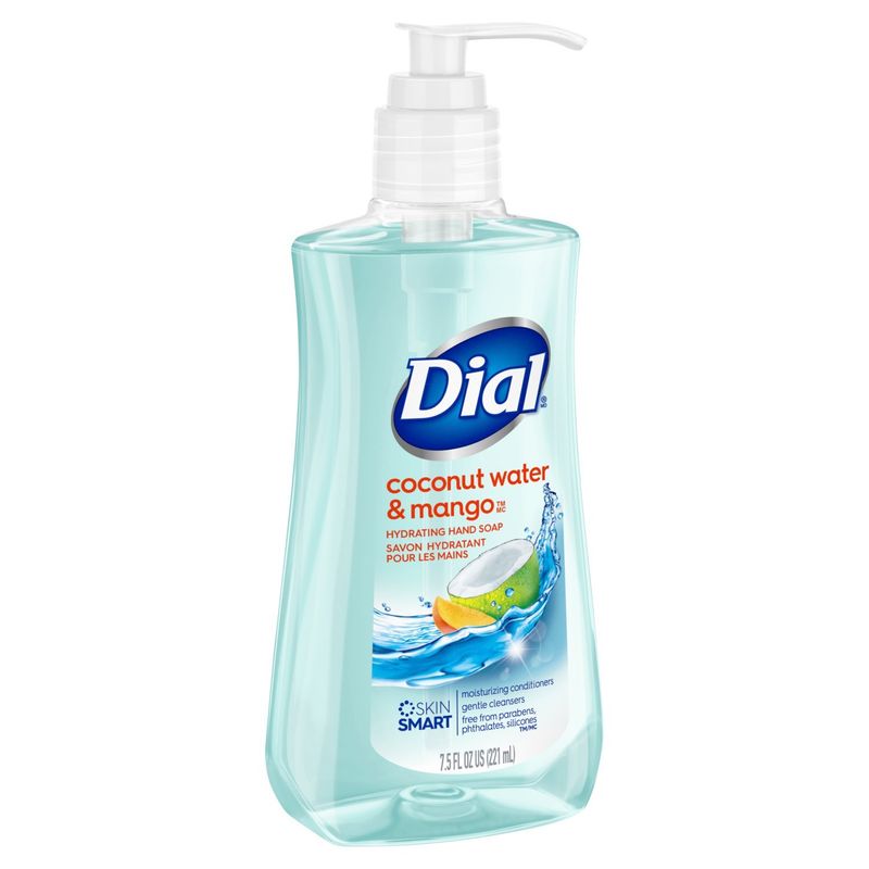 Dial Coconut Water &amp; Mango Hydrating Hand Soap, 7.5 fl oz