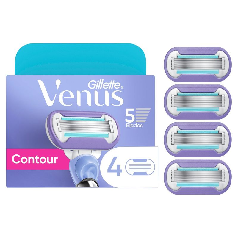 Gillette Venus Contour Extra Smooth Cartridges, 4 count