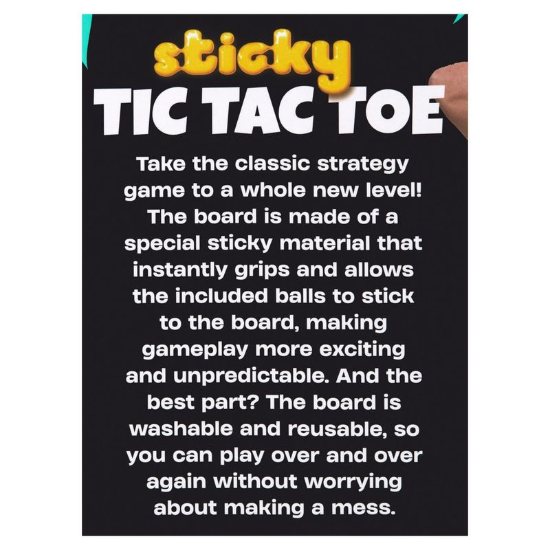 Dude Perfect Sticky Tic Tac Toe, Ages 4+
