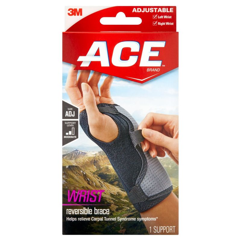 3M Ace Adjustable Reversible Wrist Brace