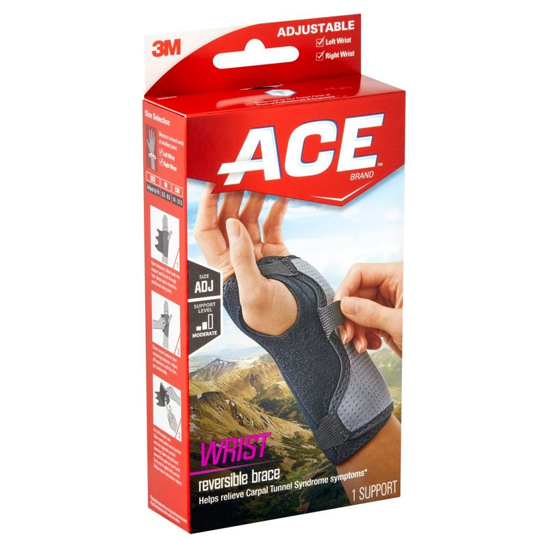 3M Ace Adjustable Reversible Wrist Brace