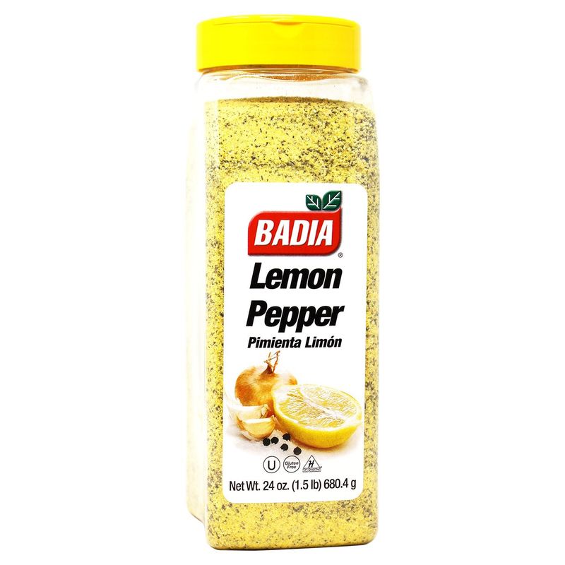 Badia Lemon Pepper, 24 oz