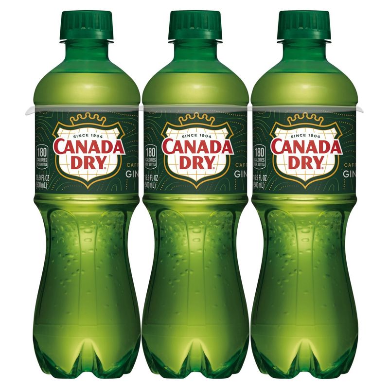 Canada Dry Ginger Ale, 6 count, 16.9 fl oz