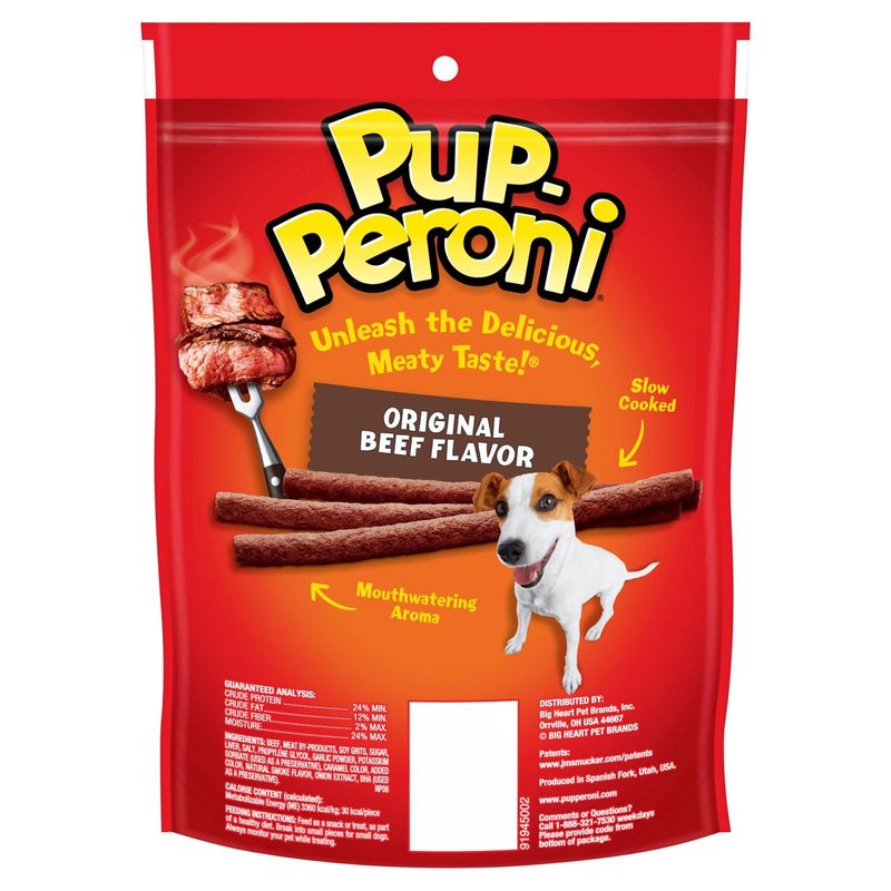 Pup-Peroni Original Beef Flavor Dog Snacks, 5.6 oz