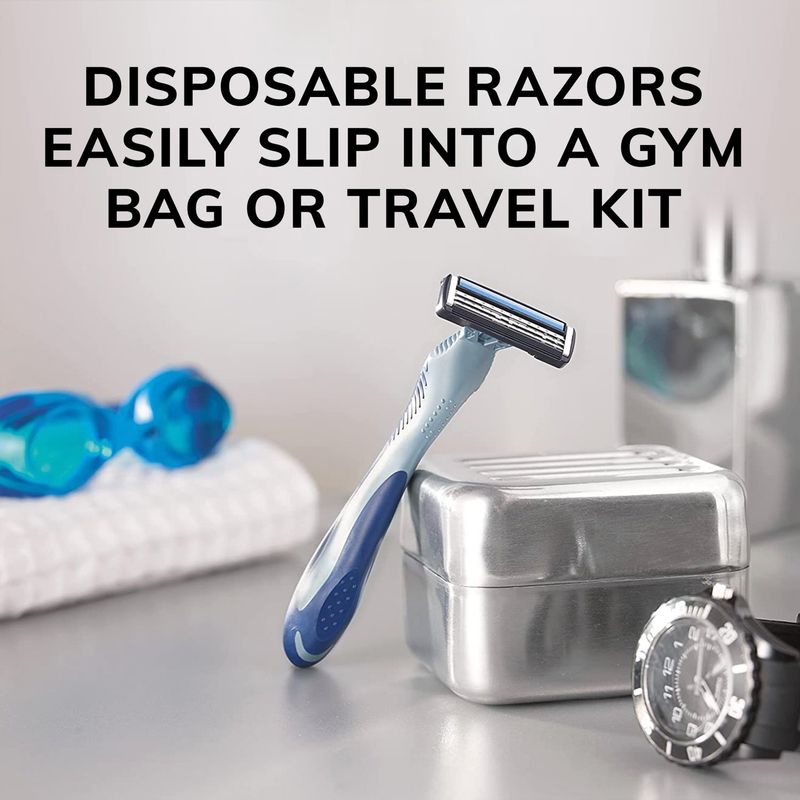 BIC Flex 3 Titanium Ultra-Thin Blades Razors, 3 count
