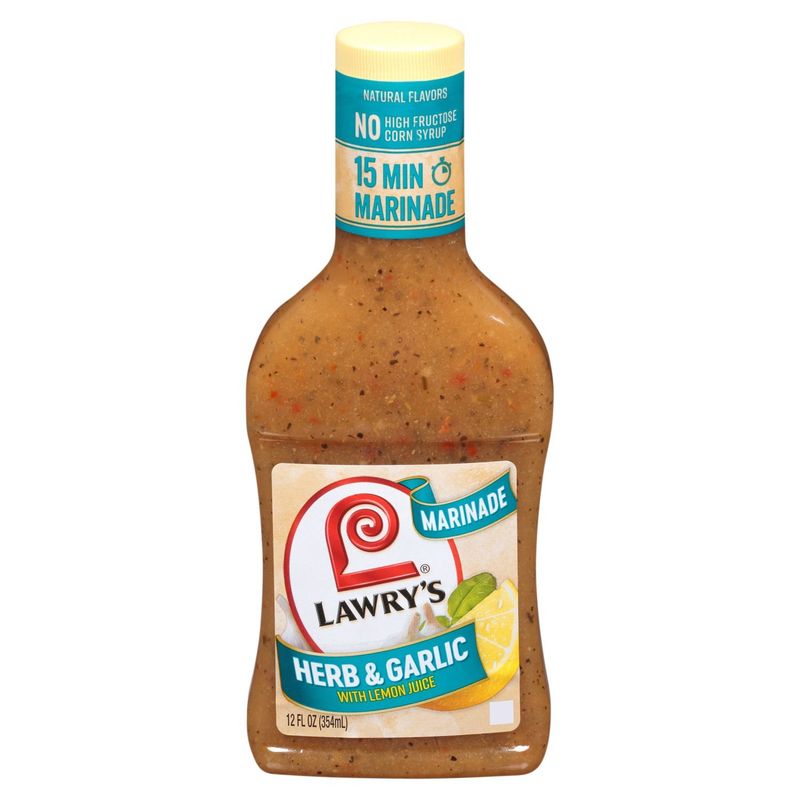 Lawry's Herb &amp; Garlic With Lemon Marinade, 12 oz