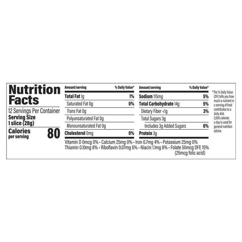 Sara Lee Honey Butter Flavored Half Loaf Hawaiian Bread, 12 oz