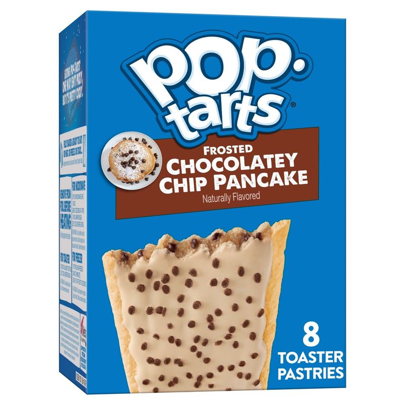 Pop-Tarts Frosted Chocolatey Chip Pancake Toaster Pastries, 8 count, 13.5 oz