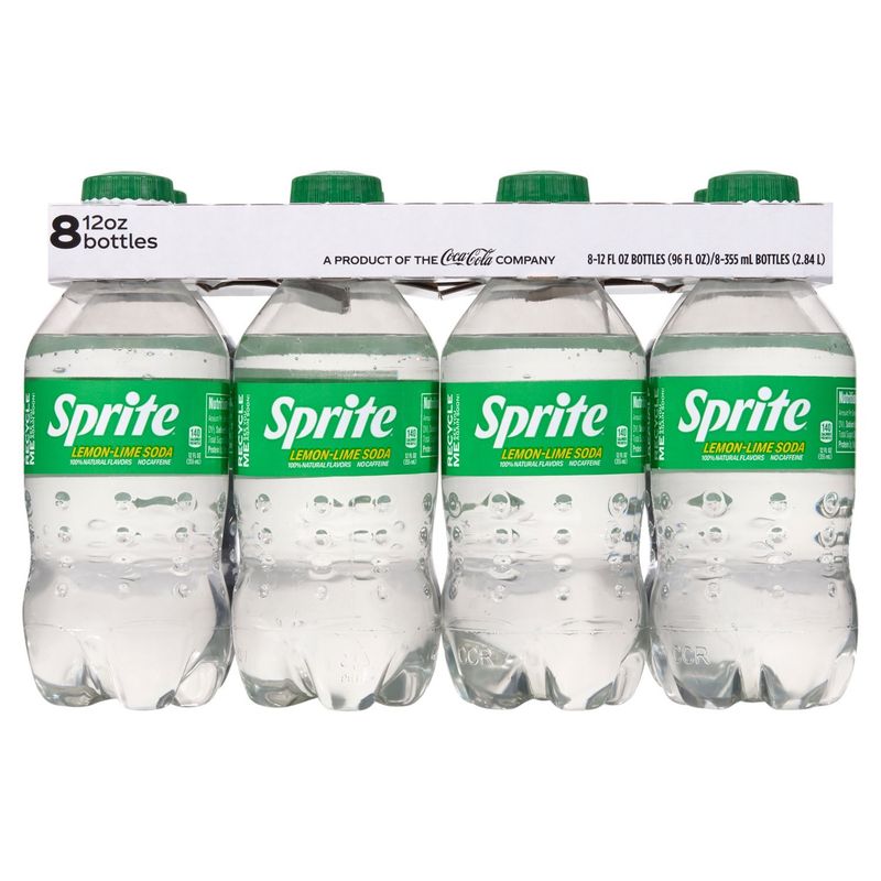 Sprite Lemon-Lime Soda, 12 fl oz, 8 count