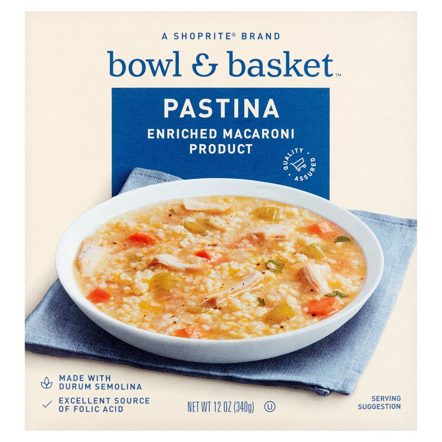 Bowl &amp; Basket Pastina, 12 oz