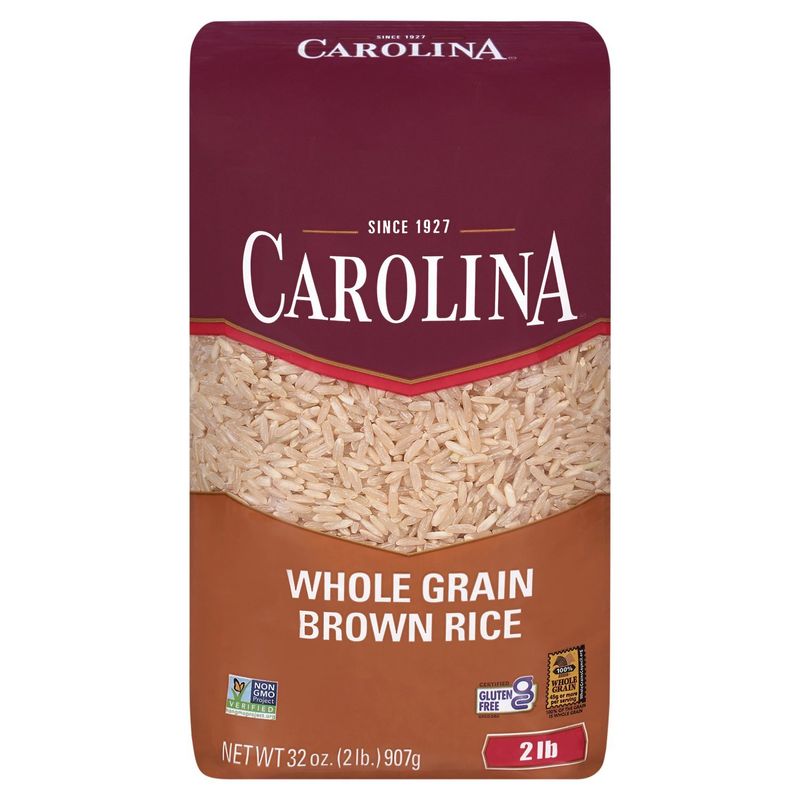 Carolina Whole Grain Brown Rice, 32 oz
