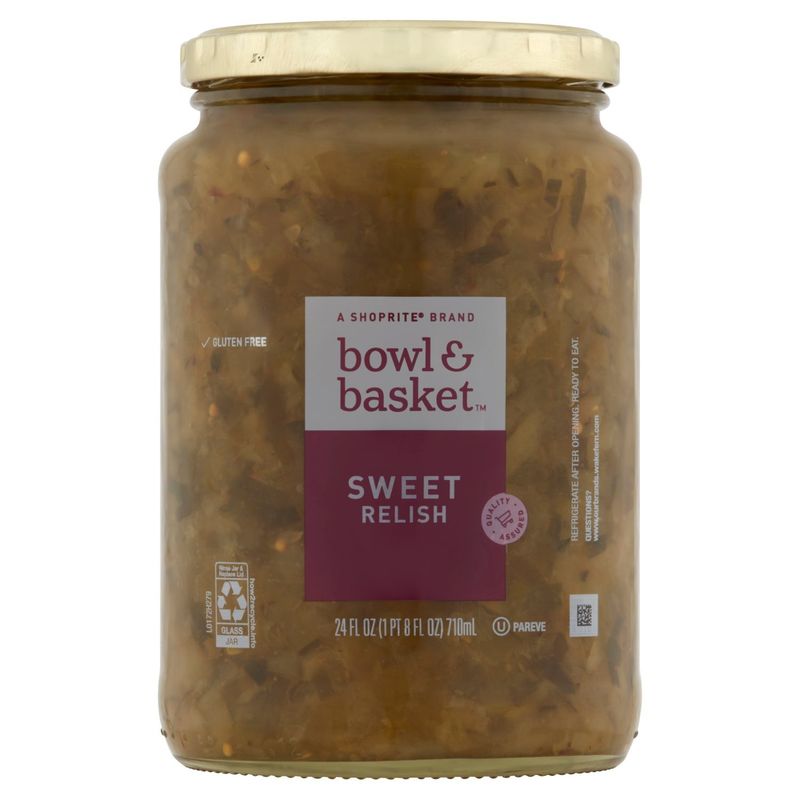 Bowl &amp; Basket Sweet Relish, 24 fl oz