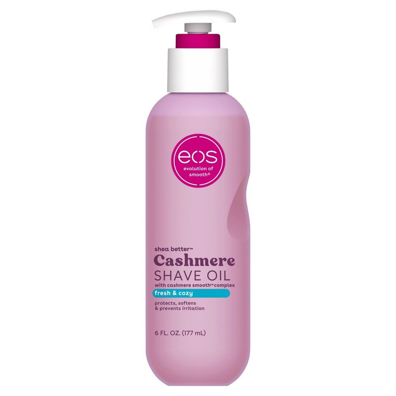 eos Shea Better Fresh &amp; Cozy Cashmere Shave Oil, 6 fl oz