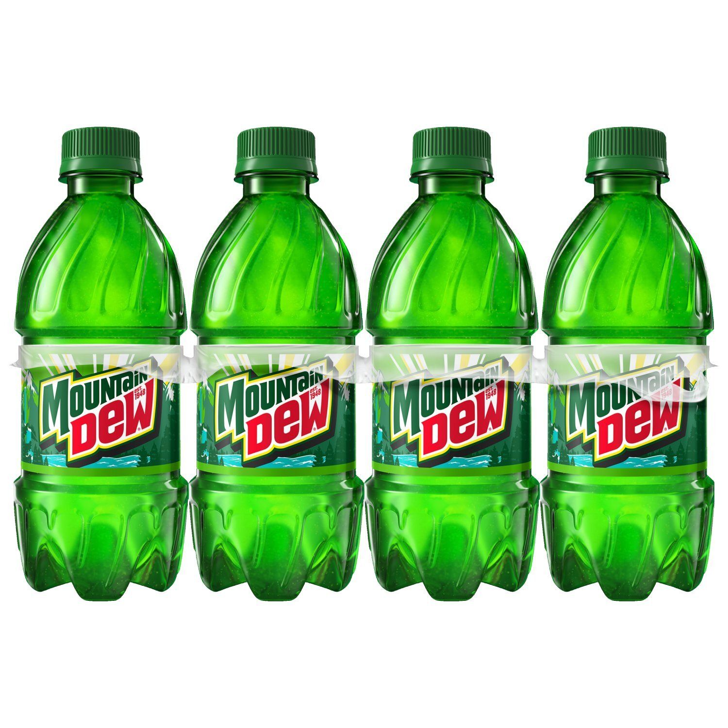 Mountain Dew Soda Citrus 12 Fl Oz, 8 Count