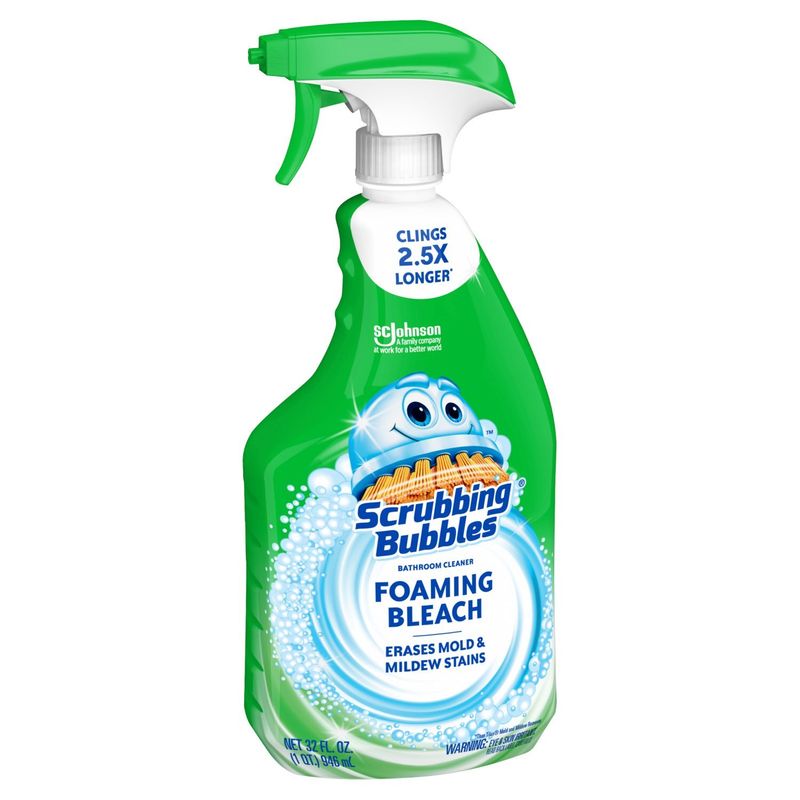 Scrubbing Bubbles Foaming Bleach Bathroom Cleaner, 32 fl oz