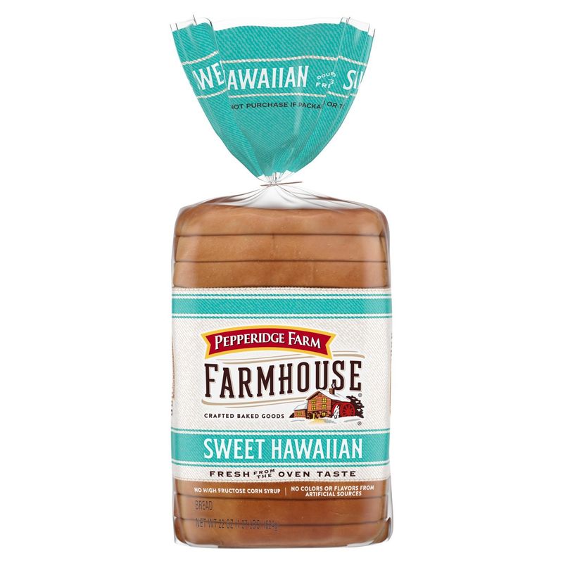 Pepperidge Farm Farmhouse Sweet Hawaiian Bread, 22 oz