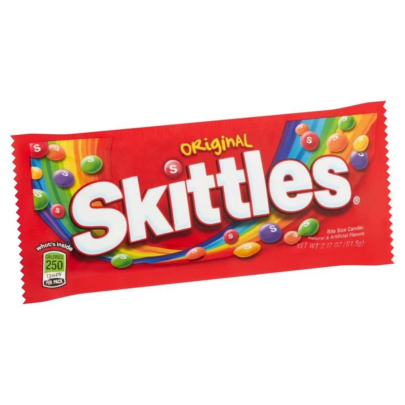 Skittles Original Bite Size Candies, 2.17 oz