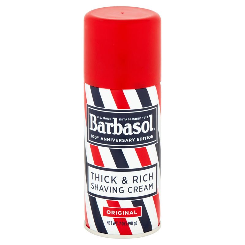 Barbasol Original Thick &amp; Rich Shaving Cream 100th Anniversary Edition, 7 oz