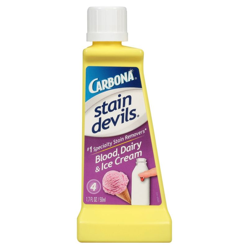 Carbona Stain Devils Blood, Dairy &amp; Ice Cream Stain Remover, 1.7 fl oz