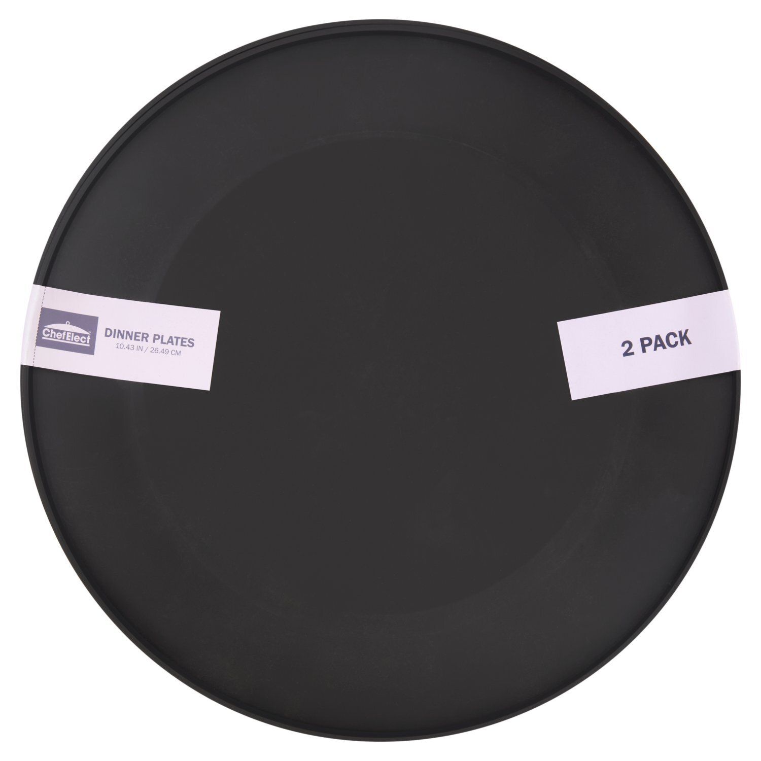 ChefElect 10.43 in Dinner Plates, 2 count