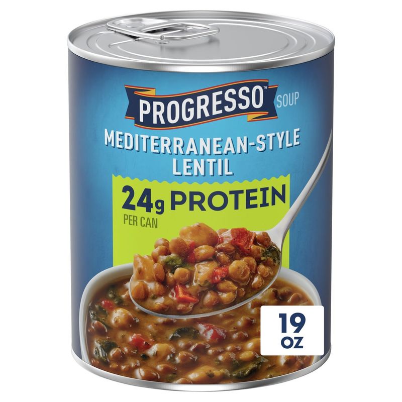 Progresso Mediterranean-Style Lentil Soup, 19 oz