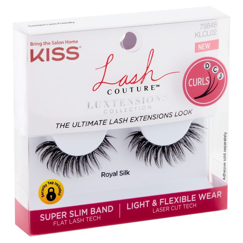 Kiss Lash Couture Royal Silk Luxtensions Collection Lashes