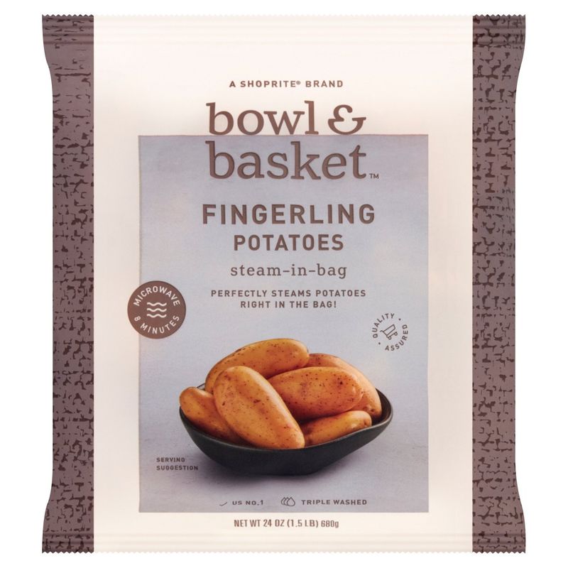 Bowl &amp; Basket Steam-in-Bag Fingerling Potatoes, 1.5 lbs