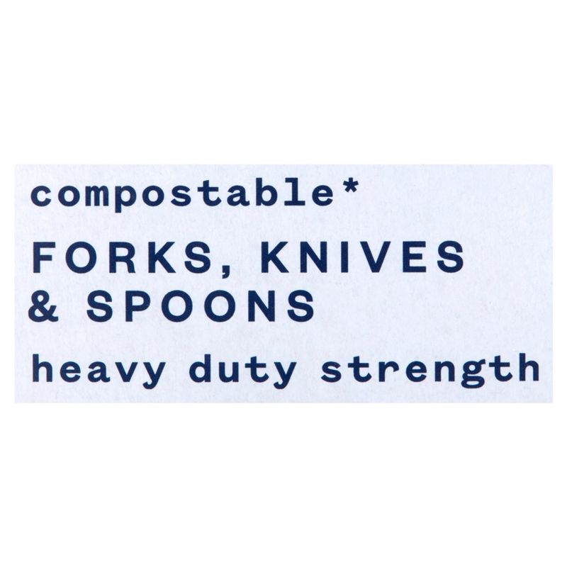 Paperbird Blue Forks, Knives &amp; Spoons, 24 count