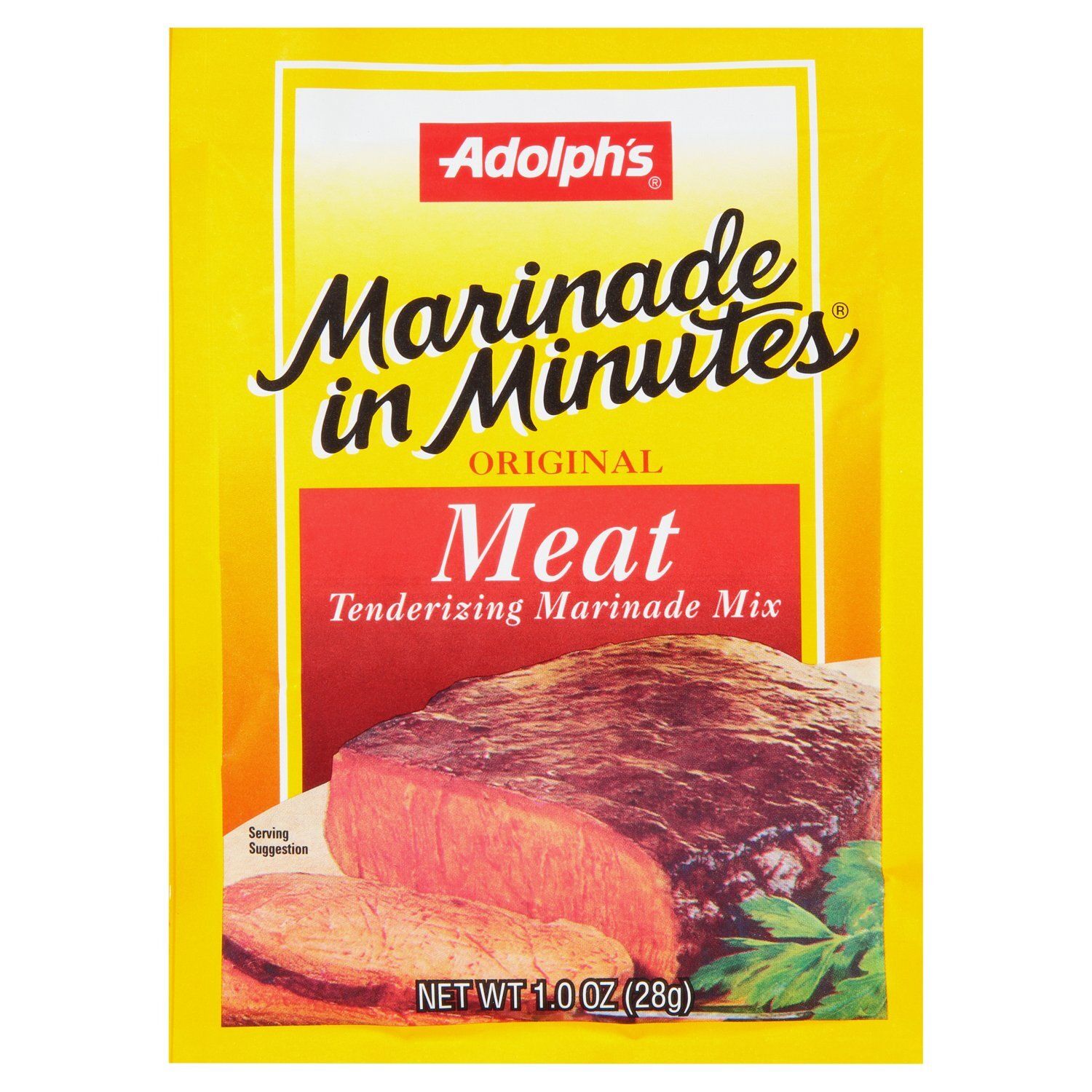 Adolph's Marinade in Minutes Original Meat Tenderizing Marinade Mix, 1.0 oz