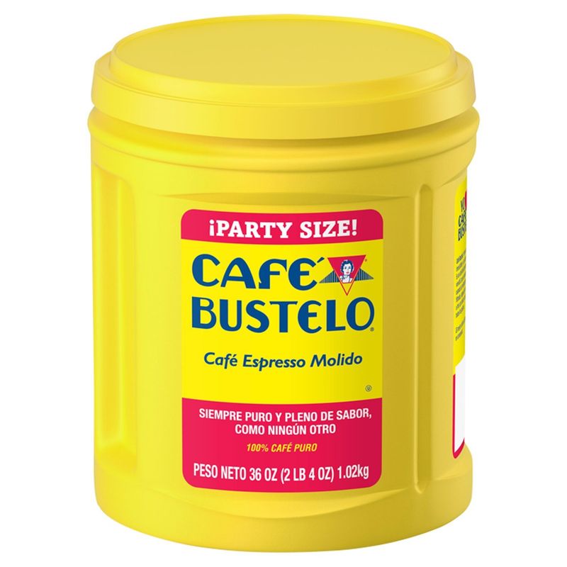 Café Bustelo Espresso Ground Coffee Party Size, 36 oz