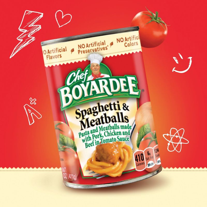Chef Boyardee Spaghetti &amp; Meatballs, 14.5 oz