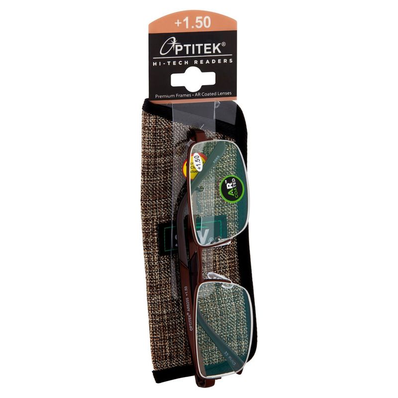 SAV Eyewear +1.50 Optitek Hi-Tech Readers