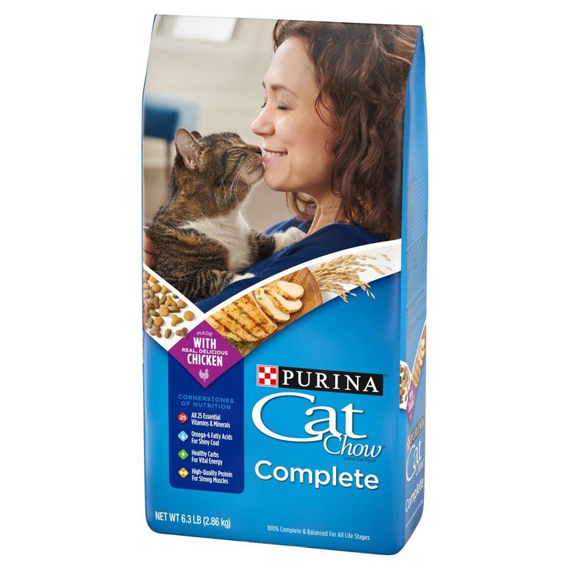 Purina Cat Chow Complete Cat Food, 6.3 lb