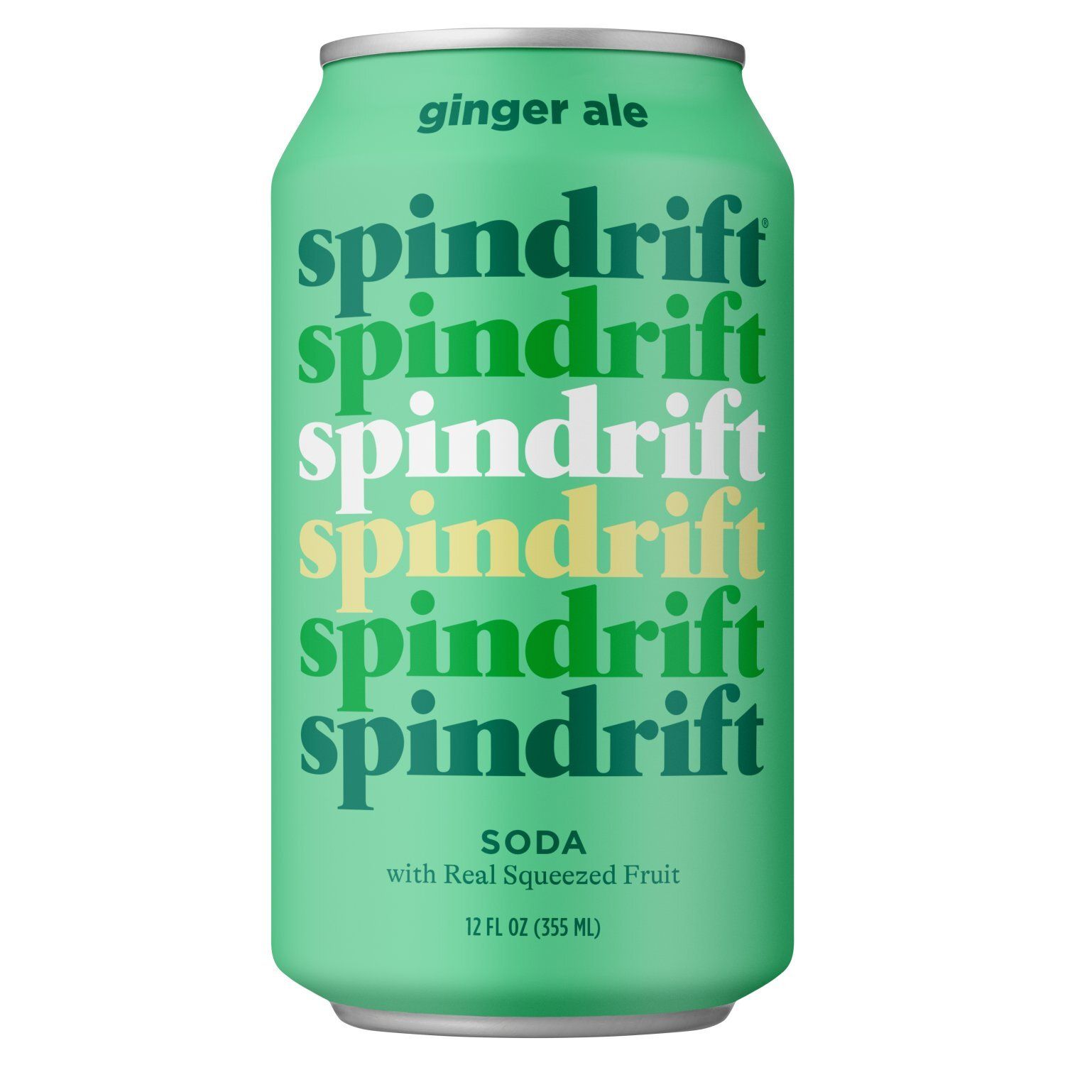 Spindrift Ginger Ale Soda, 355 ml