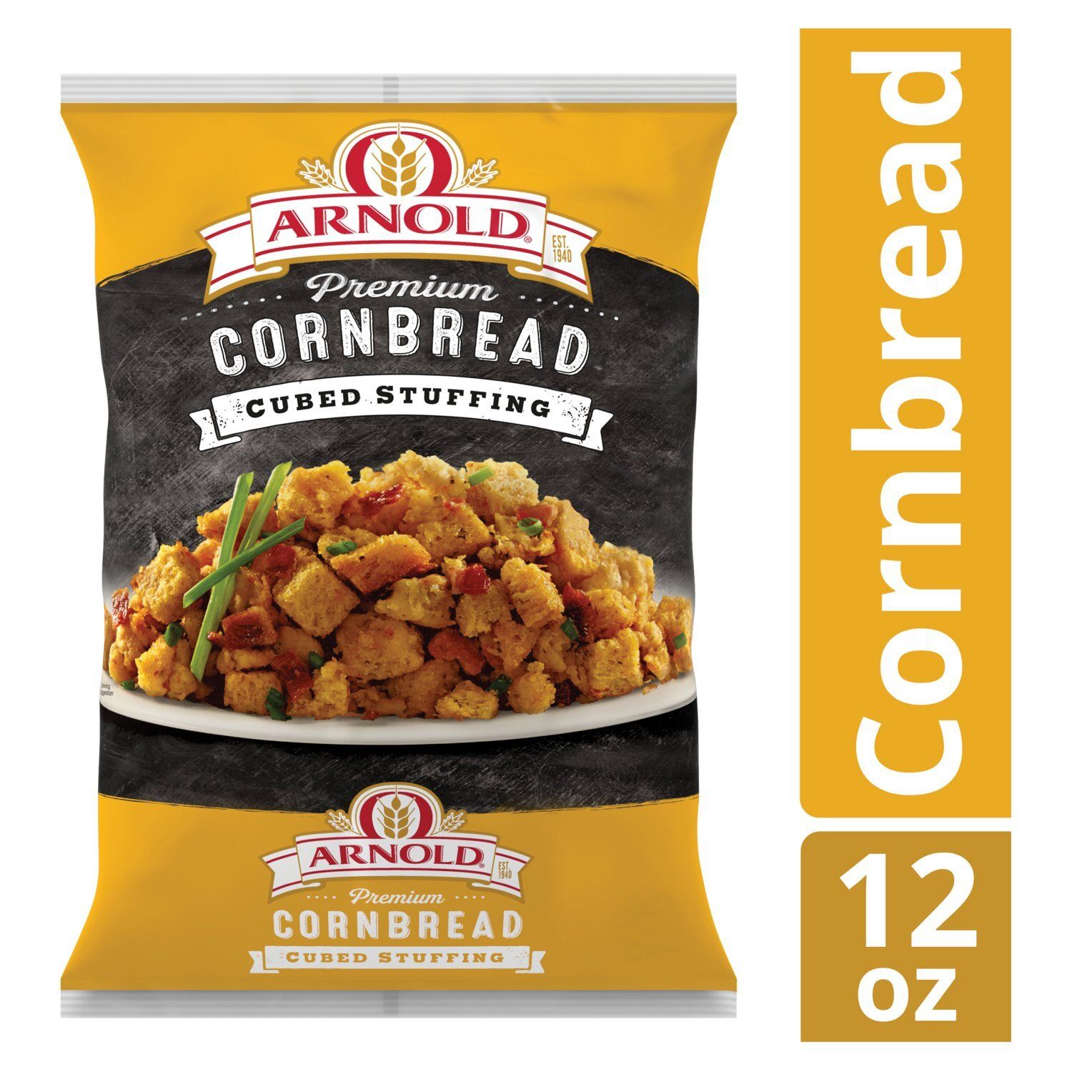 Arnold Premium Cornbread Cubed Stuffing, 12 oz